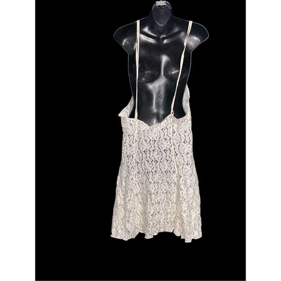 Beautiful Vintage Kathy Ireland Lacey Slip Dress  Intimates Women's Size large c - Picture 4 of 11